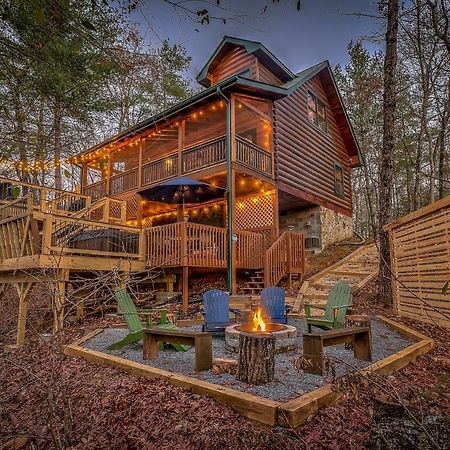 فيلا Golden Eagle Ga Cabin - Hot Tub, Firepit & Fast Wifi بلو ريدج المظهر الخارجي الصورة