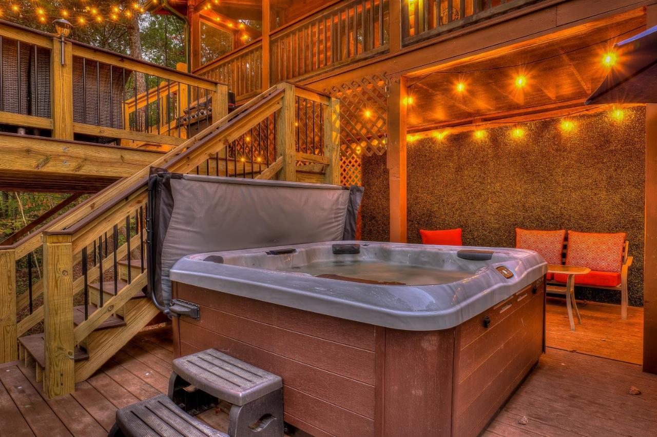 فيلا Golden Eagle Ga Cabin - Hot Tub, Firepit & Fast Wifi بلو ريدج المظهر الخارجي الصورة